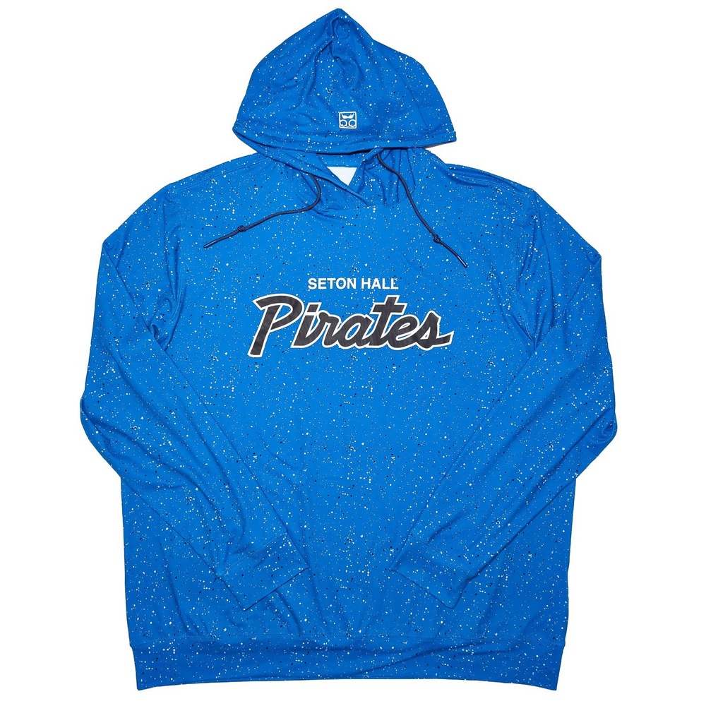 RSVLTS Seton Hall Pirates Hoodie Mens XL Blue NCAA Performance Stretch Golf Top